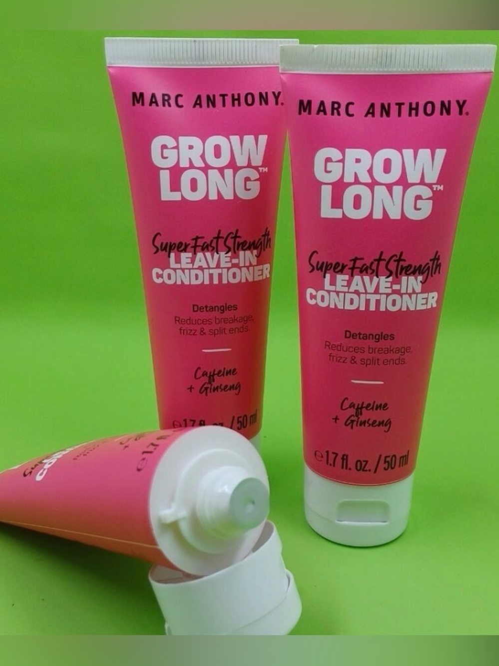 2-pack Marc Anthony Grow Long SuperFast Strength Conditioner -NWOT